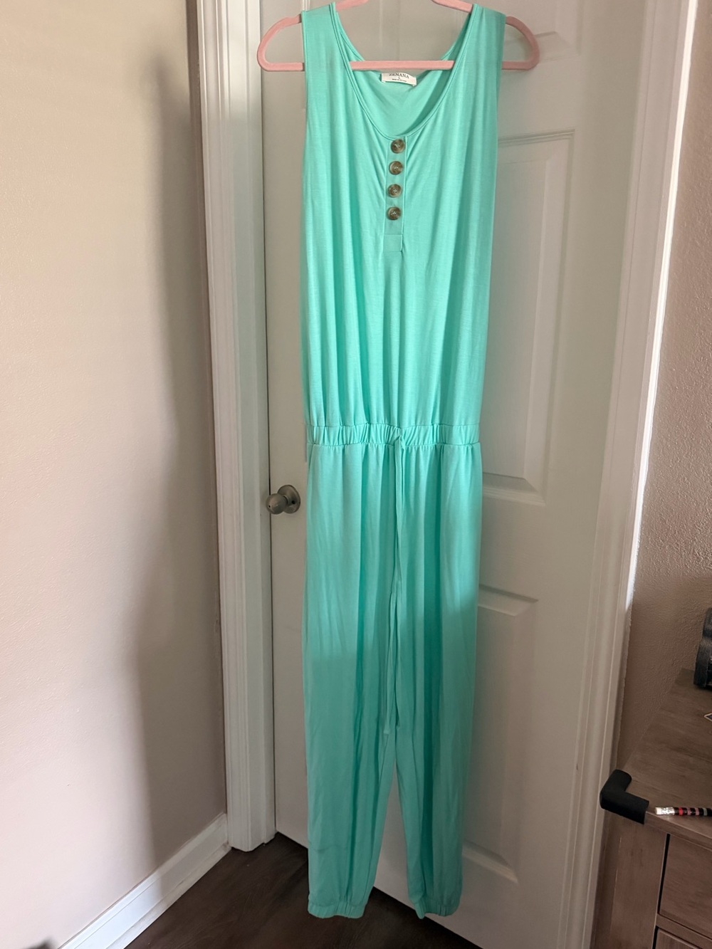 Zenana mint jumpsuit